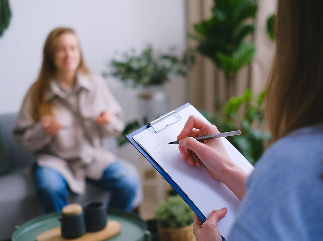 A patient consultation